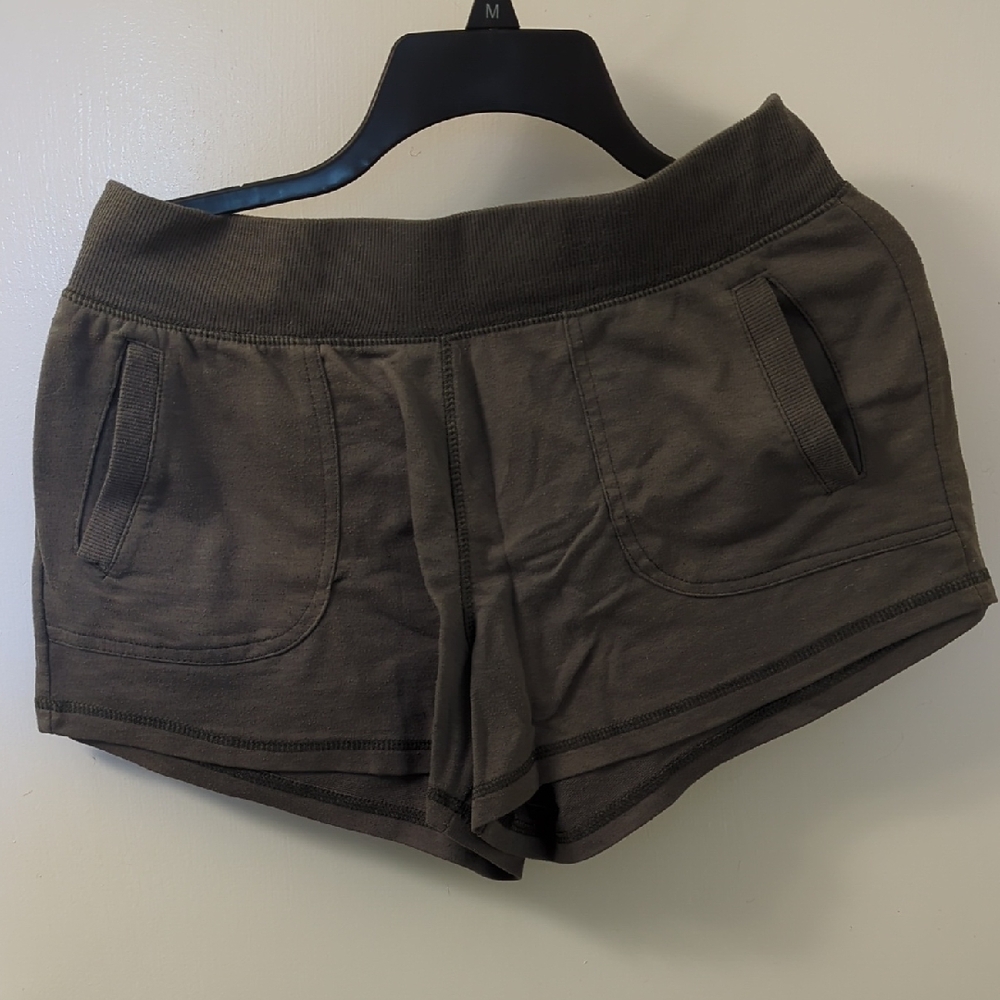 Athletic Works Women's Olive Green Athletic Shorts